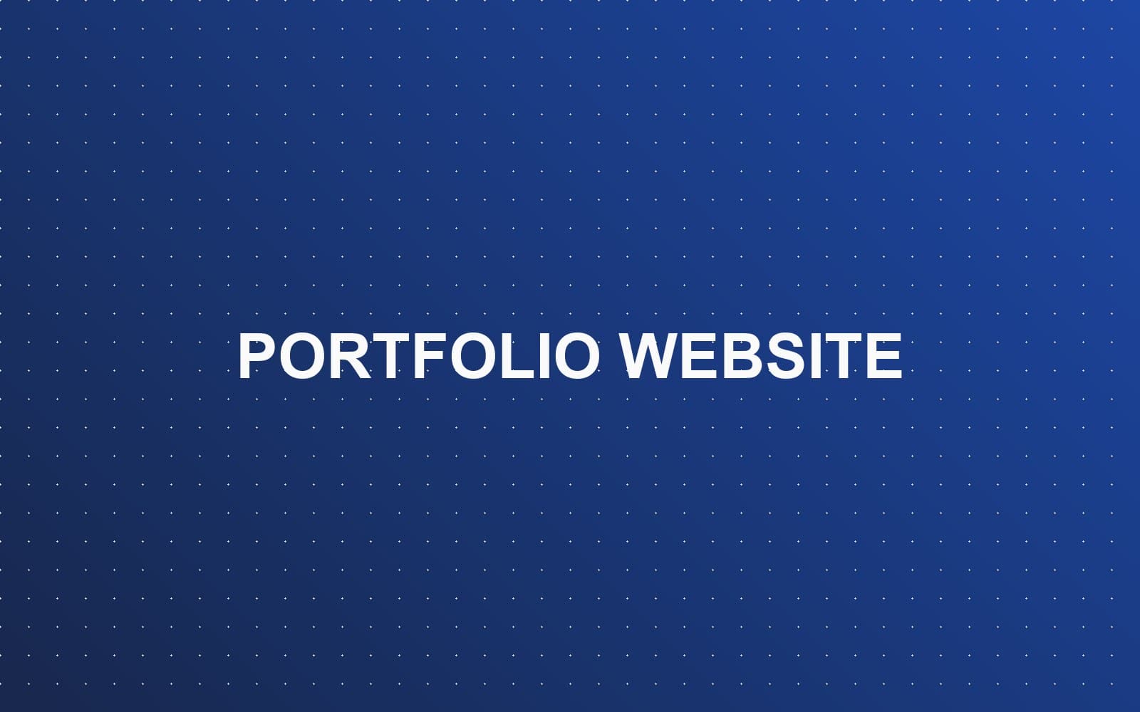 Personal Website & Digital HQ
